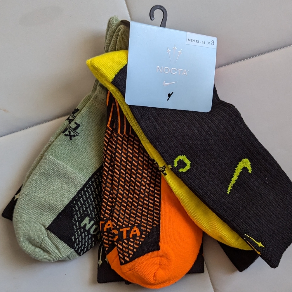 (SOLD) Nike x Nocta Crew Socks 3pack